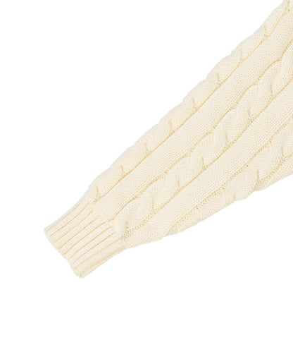 GROOVY Crewneck Cable Knit