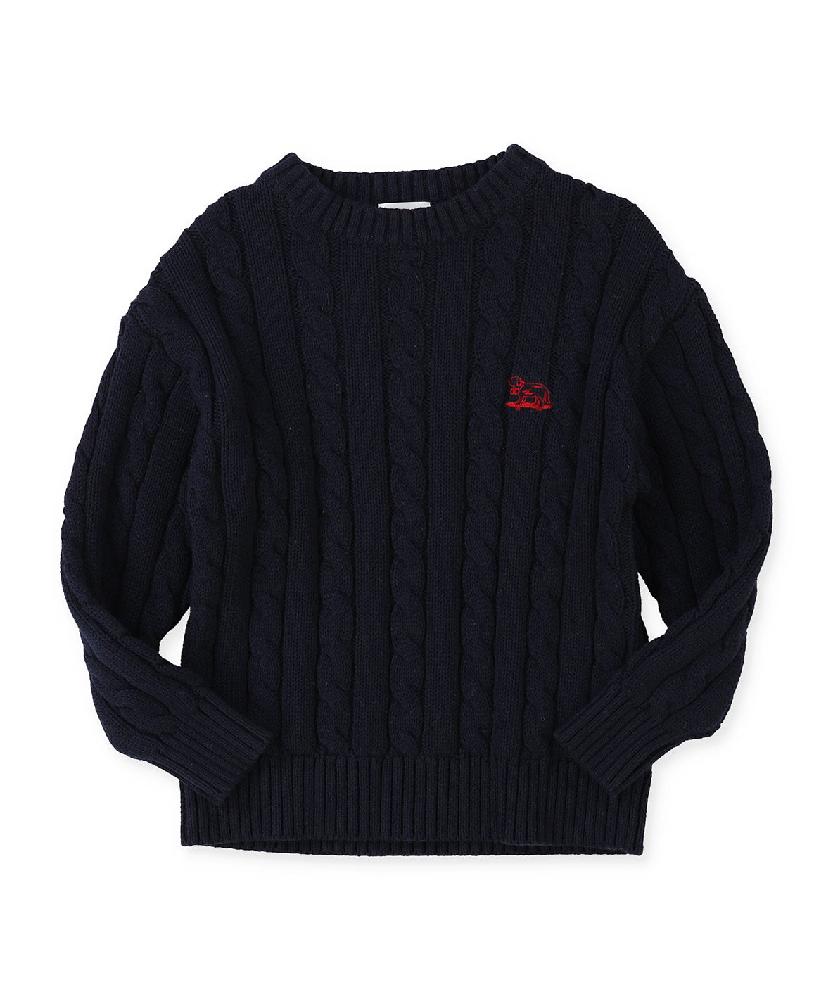 GROOVY Crewneck Cable Knit