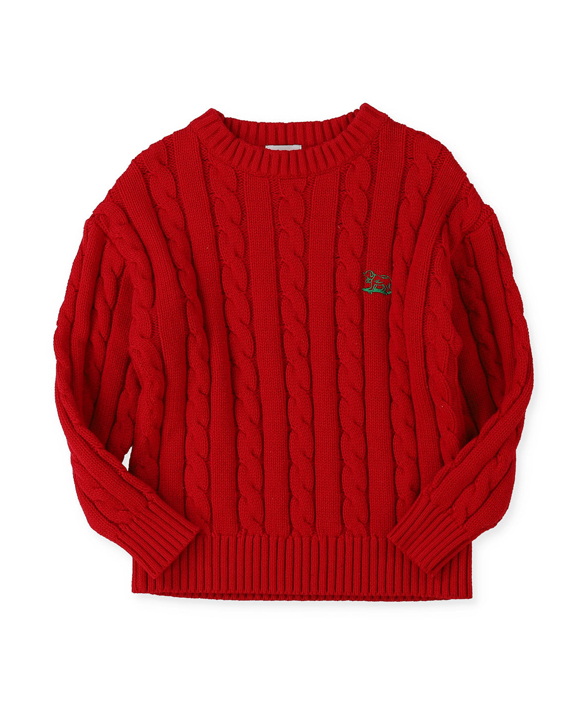 GROOVY Crewneck Cable Knit