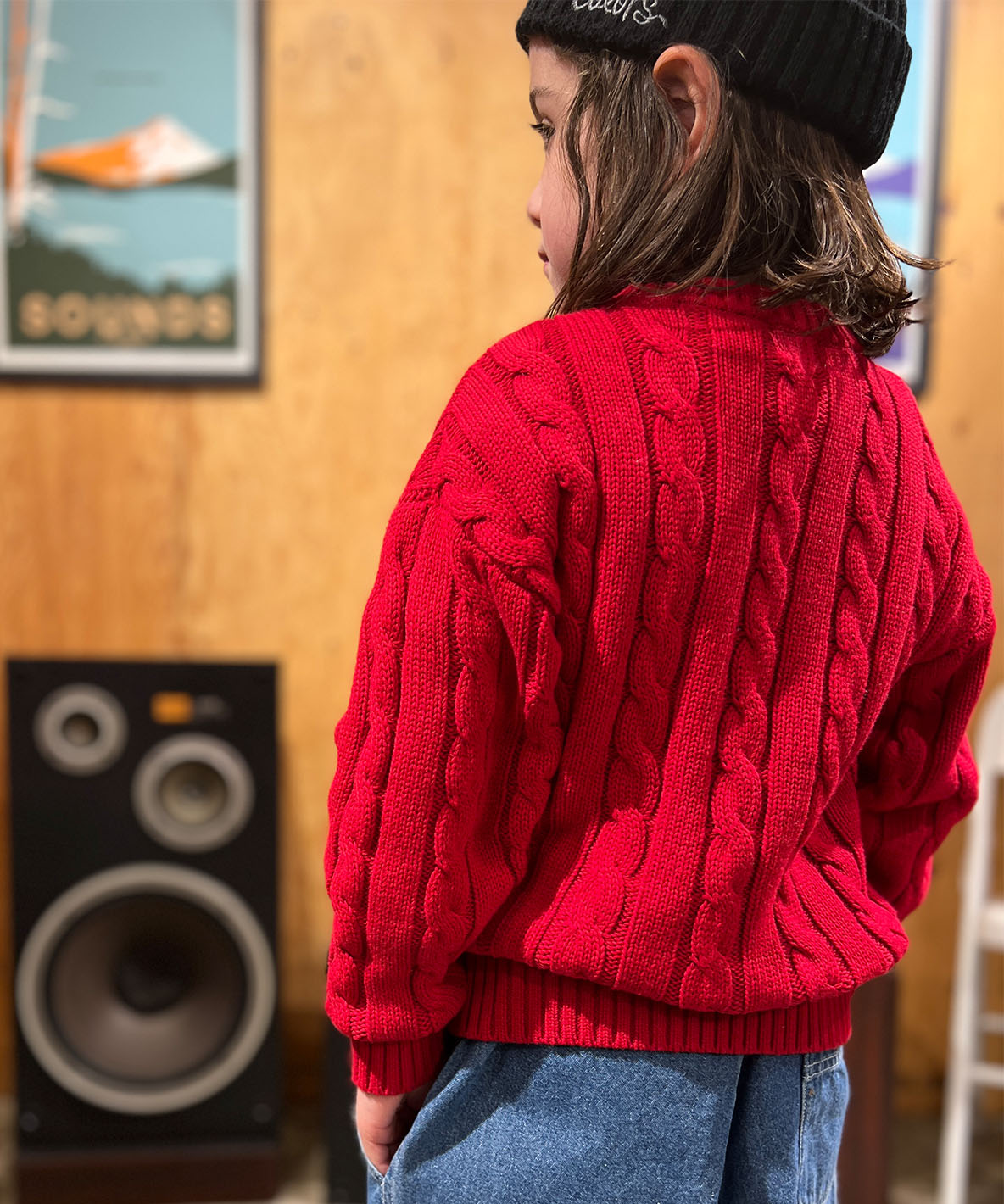 GROOVY Crewneck Cable Knit