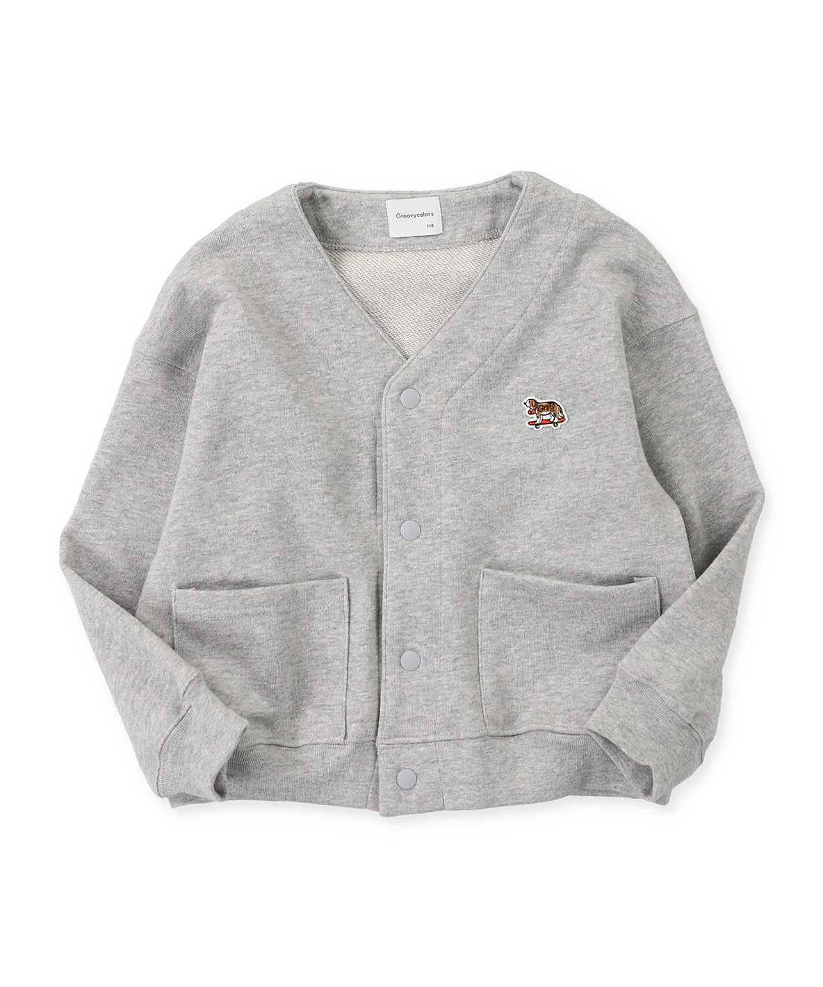 GRS SKATE DOG Sweat Cardigan