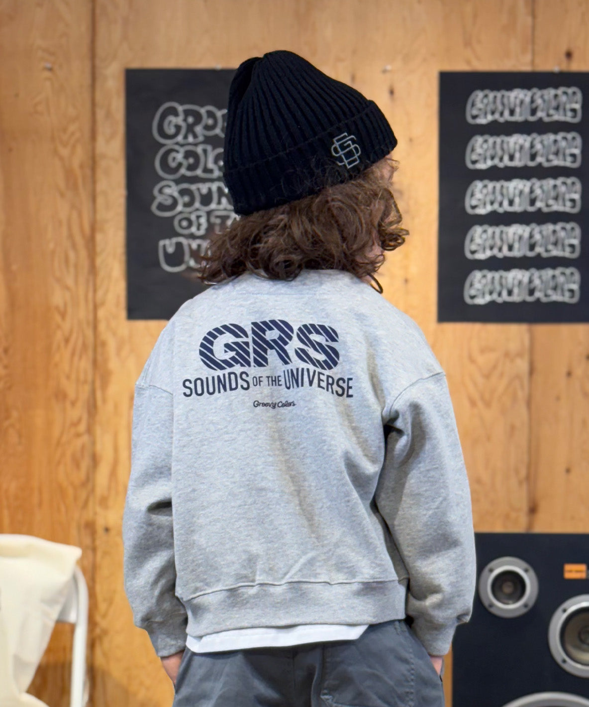 GRS SKATE DOG Sweat Cardigan