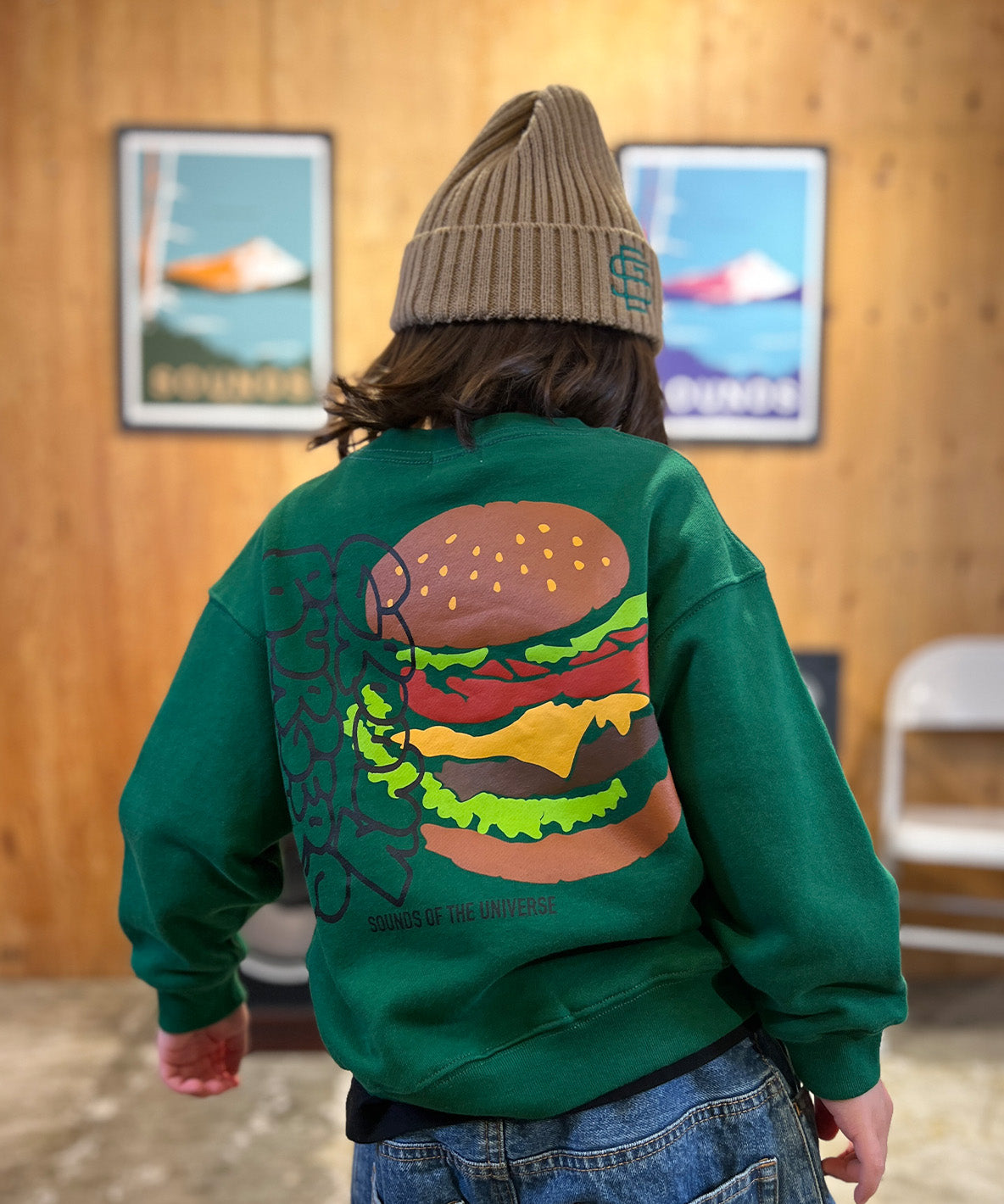 GROOVY BURGERS Sweatshirt