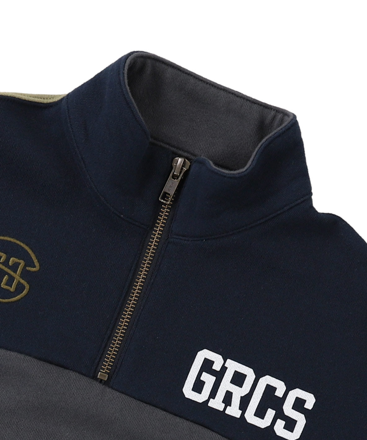 Multi Color Half Zip Sweatshirt