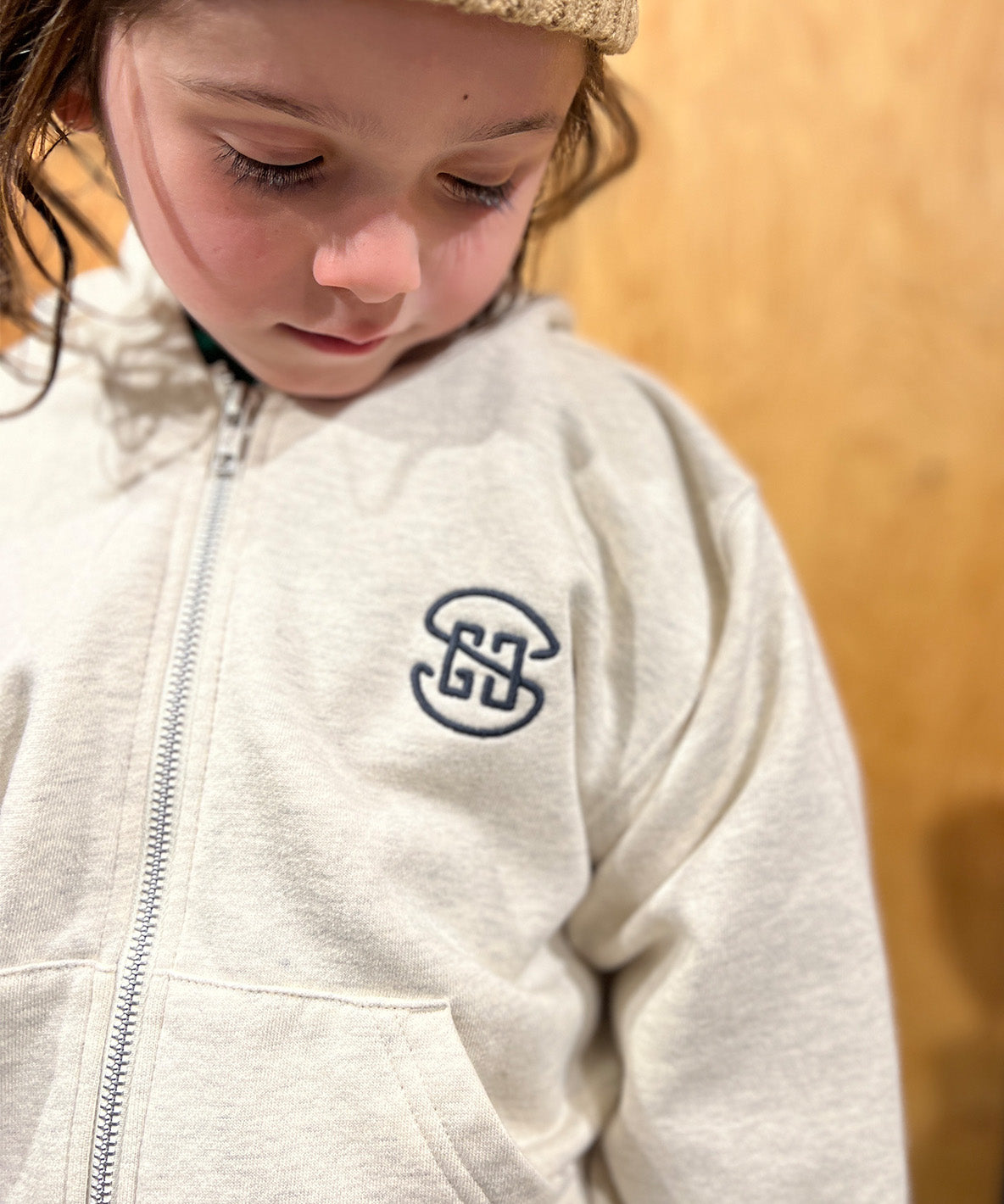 GROOVY COLORS Zip-up Sweat Hoodie