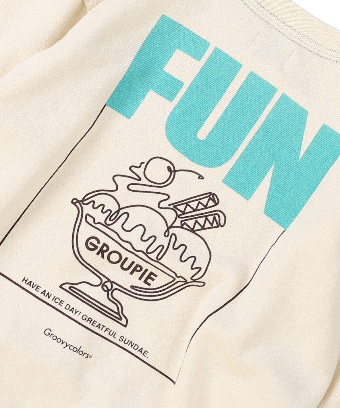 SUNDAE Cocoon Silhouette Sweatshirt