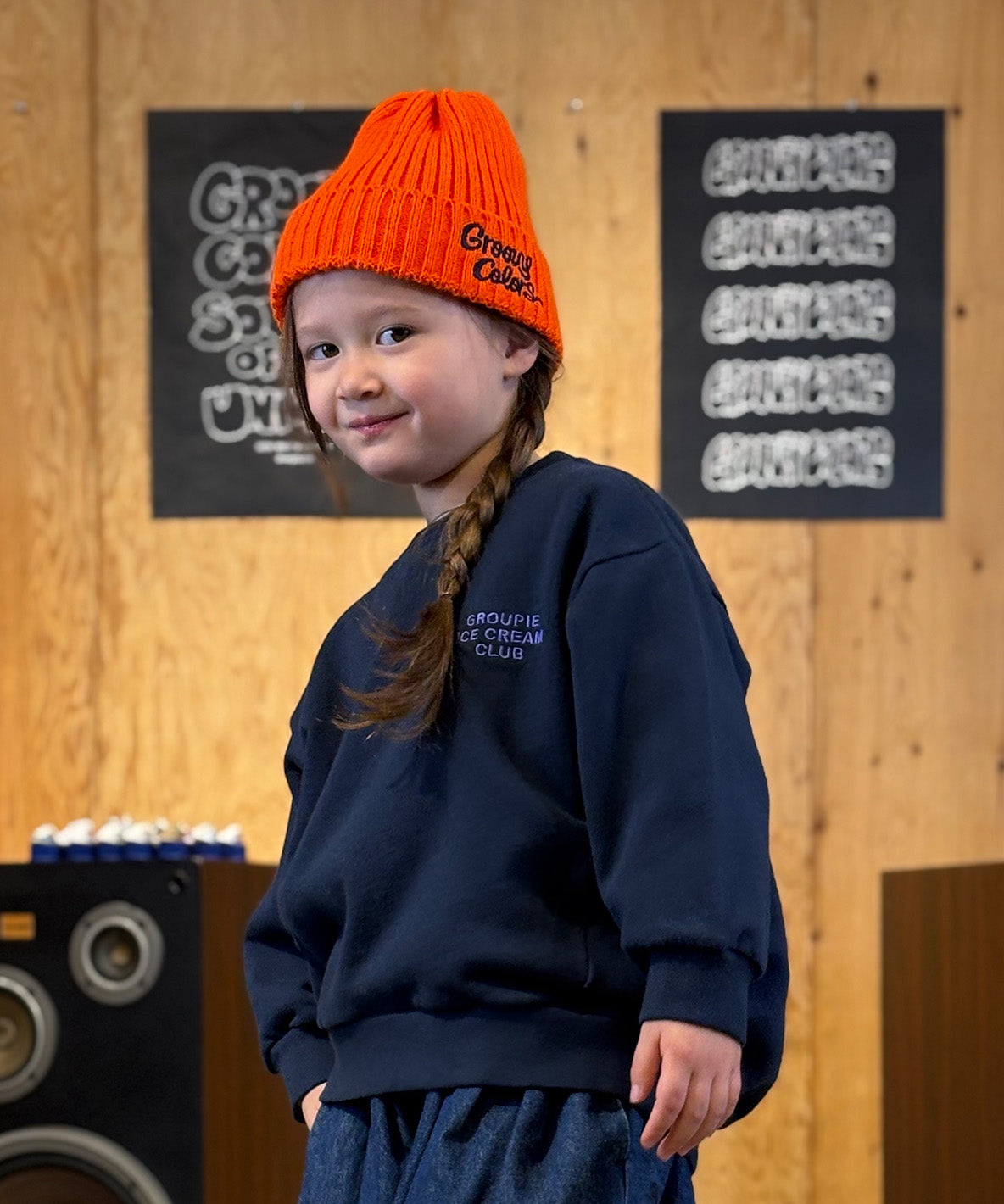 SUNDAE Cocoon Silhouette Sweatshirt