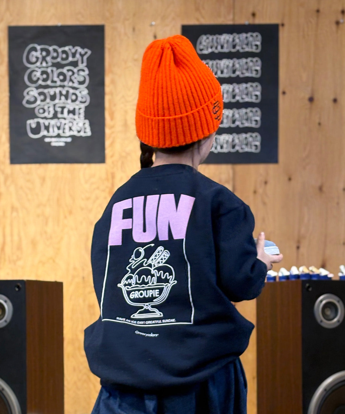 SUNDAE Cocoon Silhouette Sweatshirt