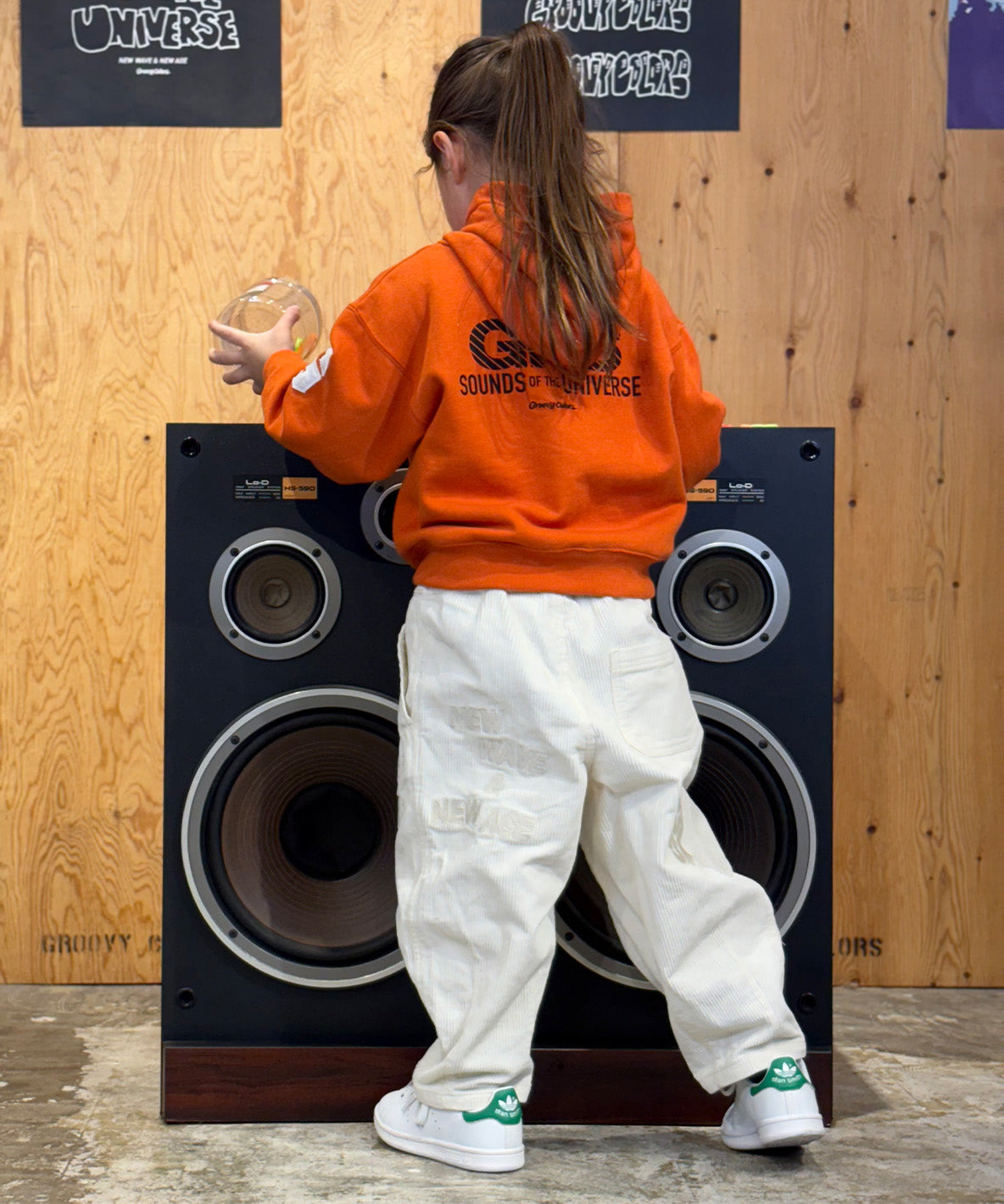 Corduroy Graffiti Pants