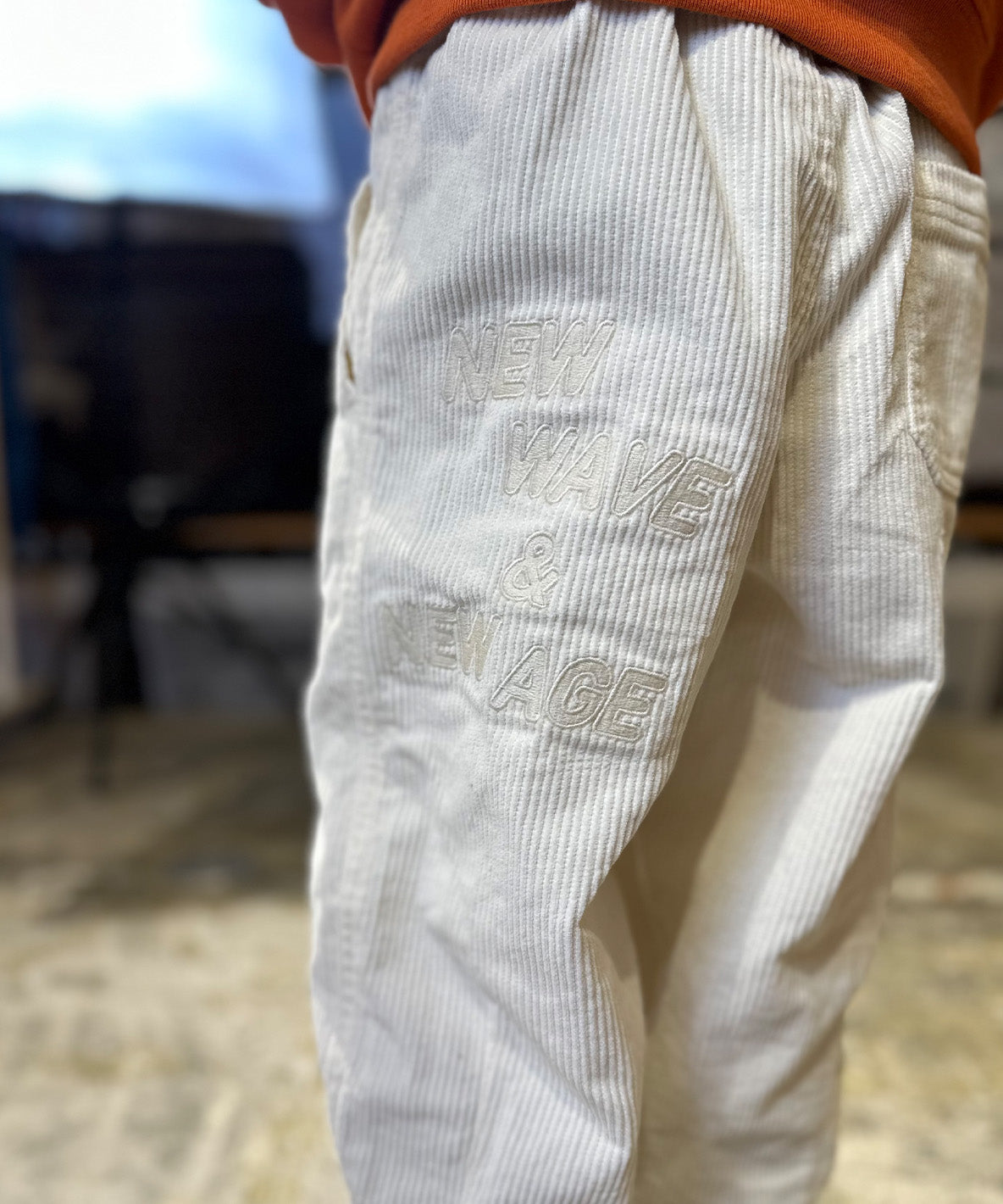 Corduroy Graffiti Pants