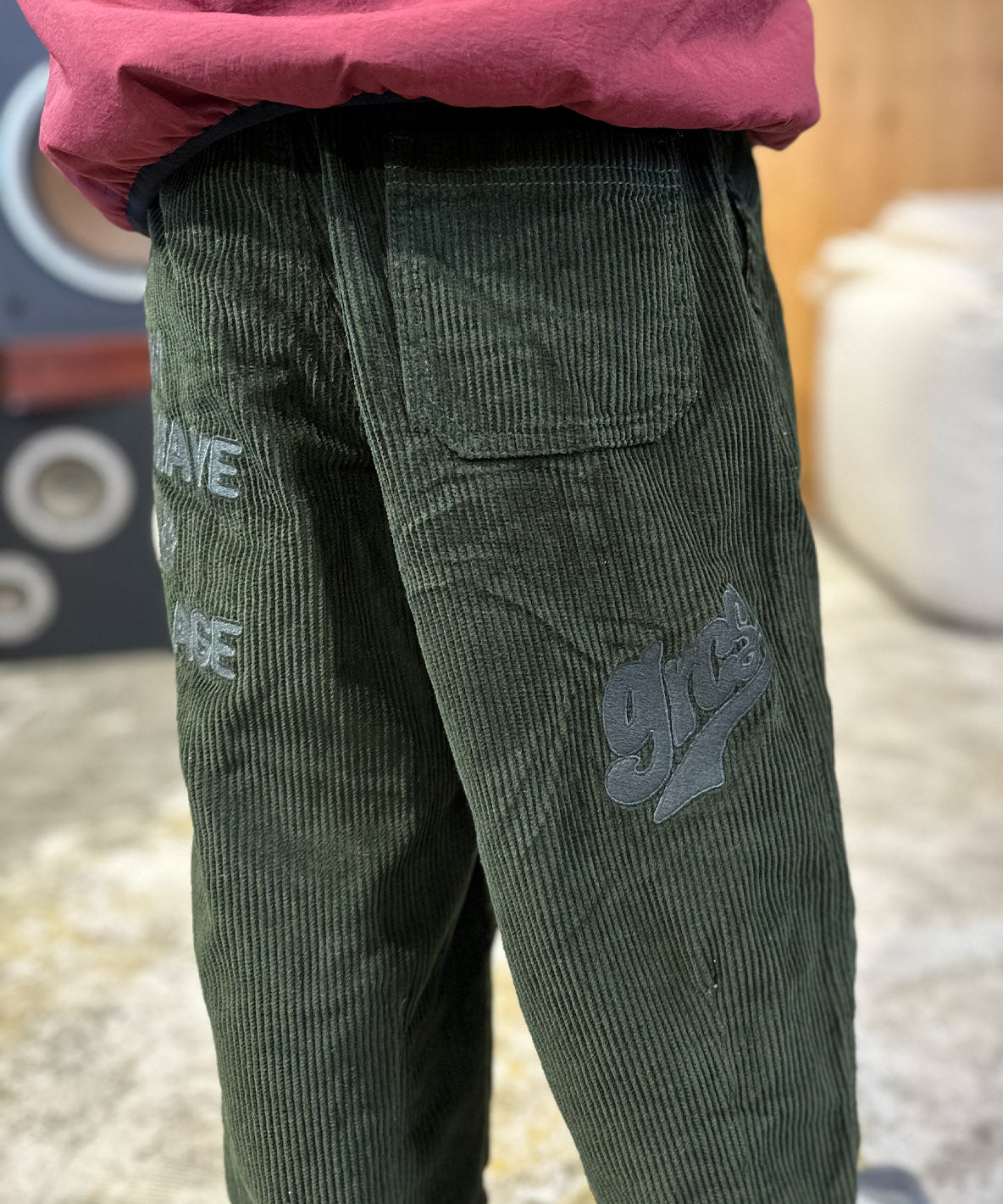Corduroy Graffiti Pants