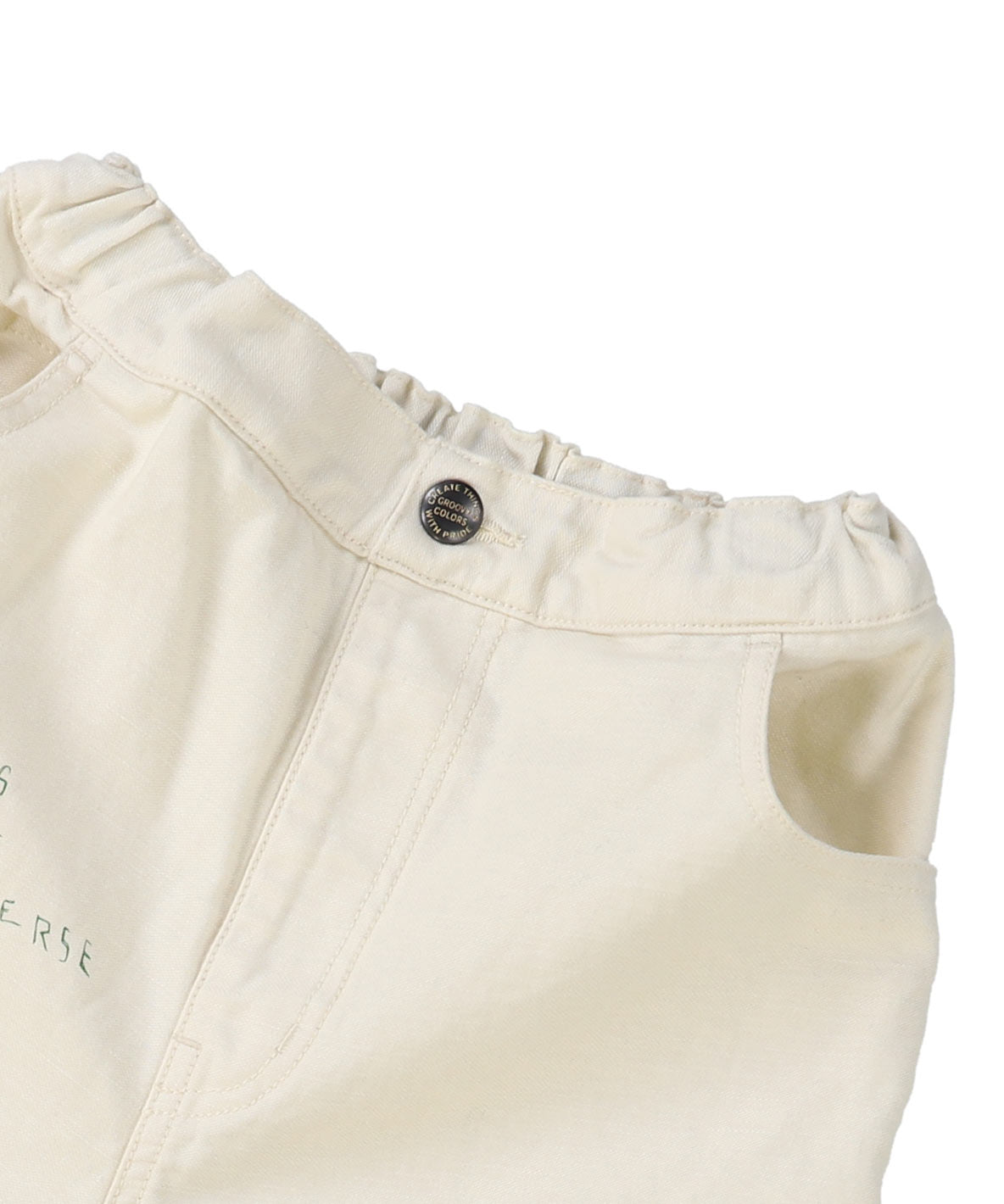 Back Satin Graffiti Cocoon Silhouette Pants