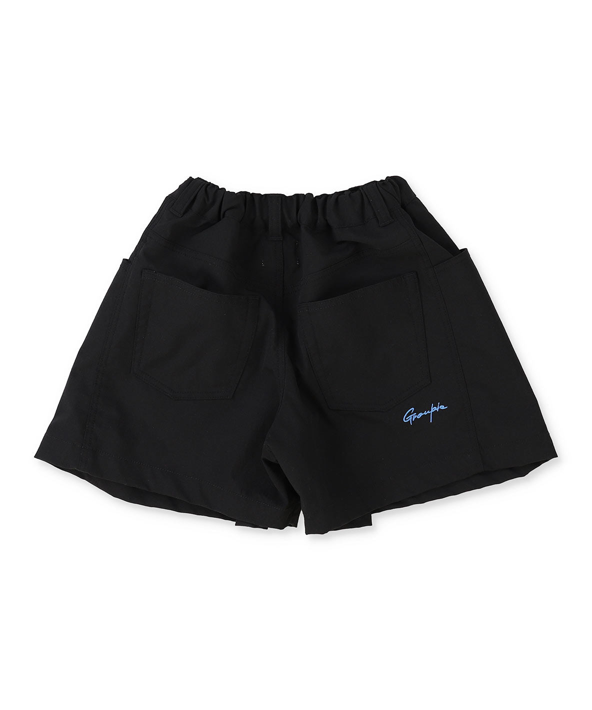 Water-repellent Wrap Front Culottes