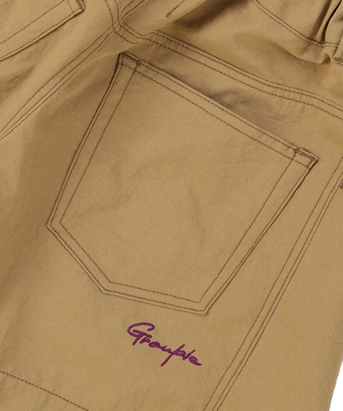 Water-repellent Wrap Front Culottes