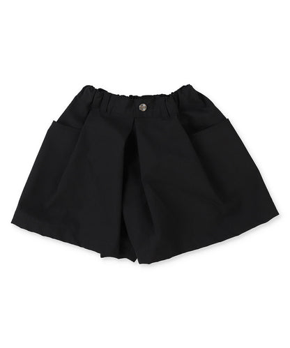 Water-repellent Wrap Front Culottes