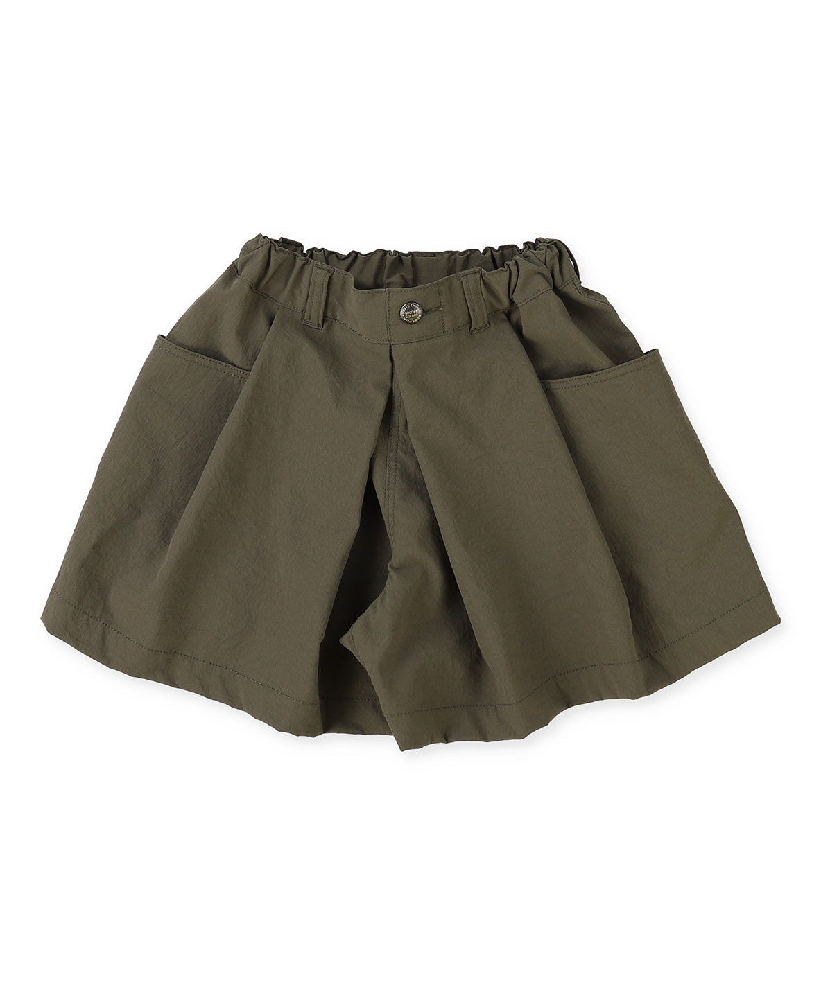 Water-repellent Wrap Front Culottes