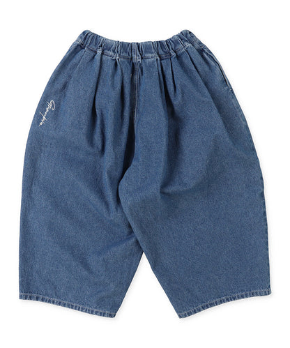 Denim Tuck Pants