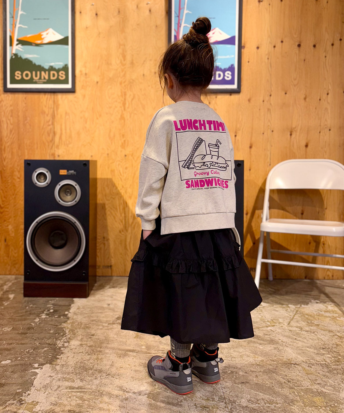 Loan Tiered Frilly Skirt