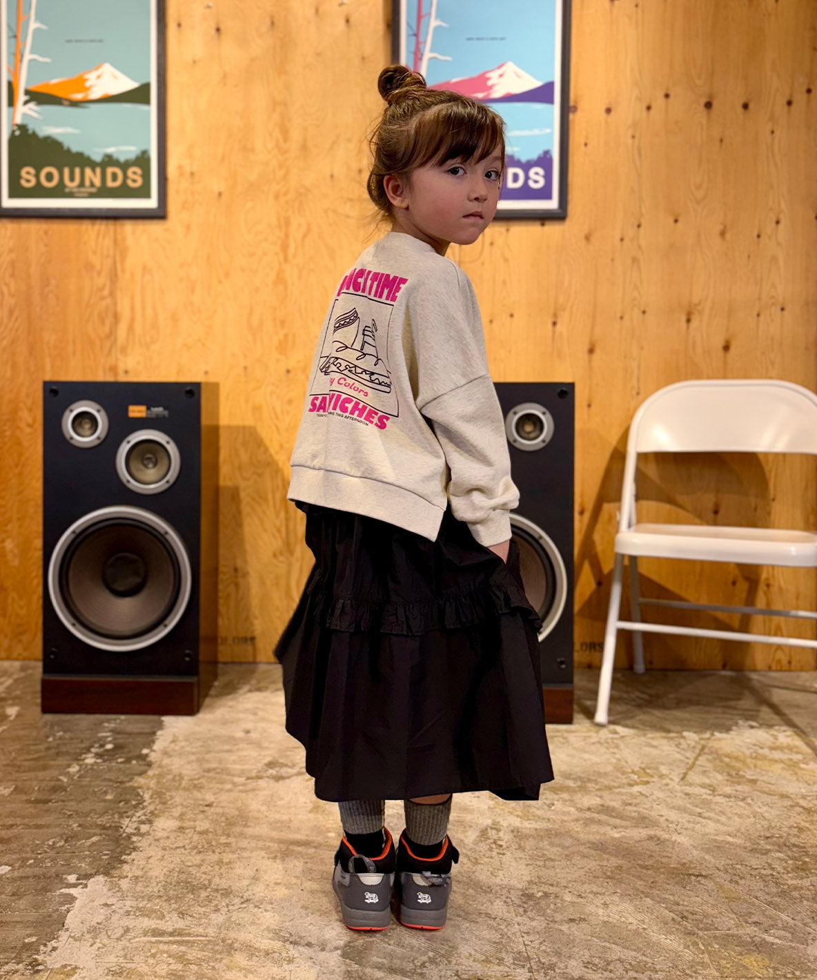 Loan Tiered Frilly Skirt