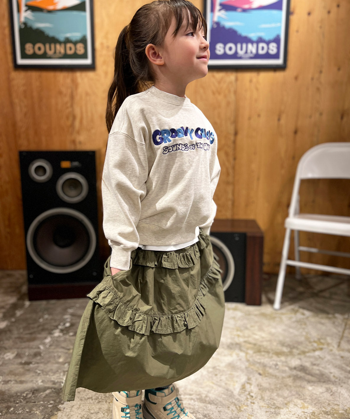 Loan Tiered Frilly Skirt