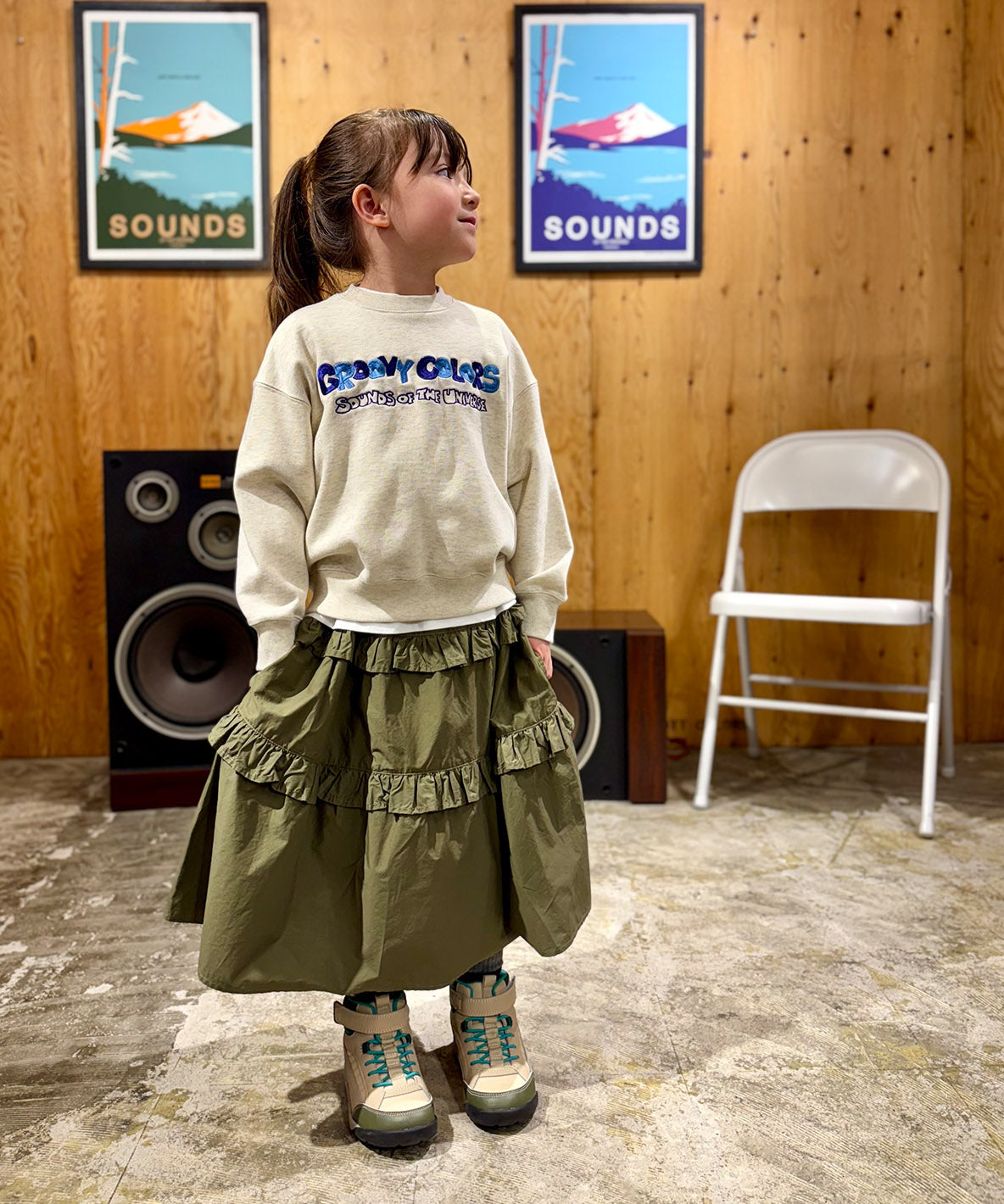 Loan Tiered Frilly Skirt