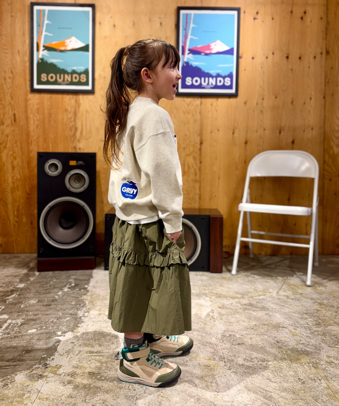 Loan Tiered Frilly Skirt