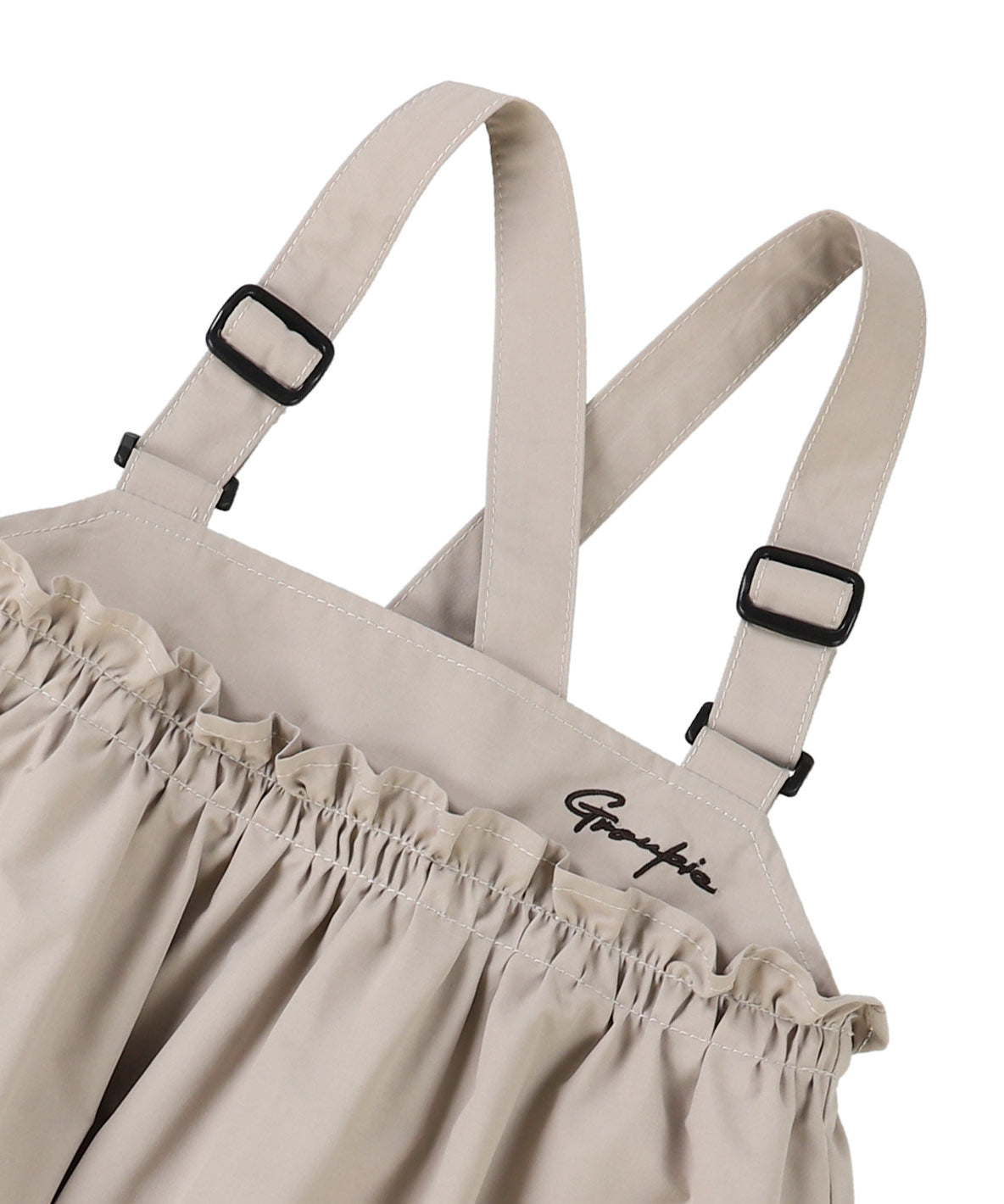 Water-repellent Salopette Skirt