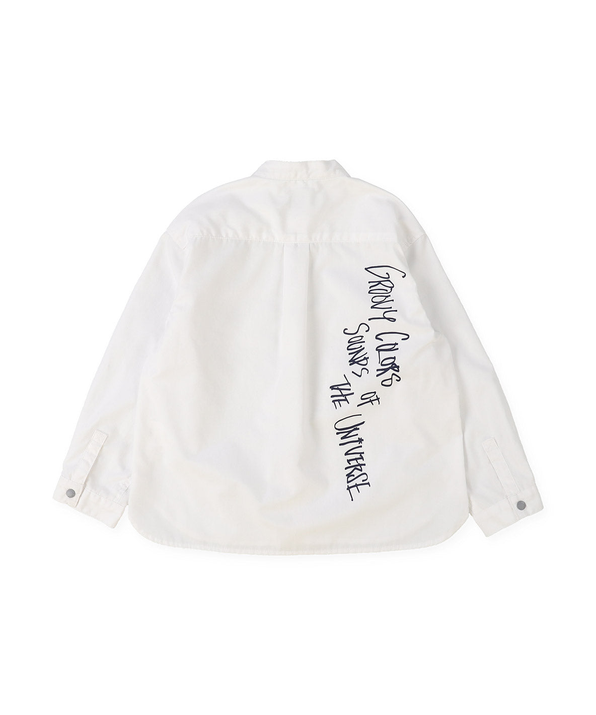 Broadcloth Band Collar Shirt