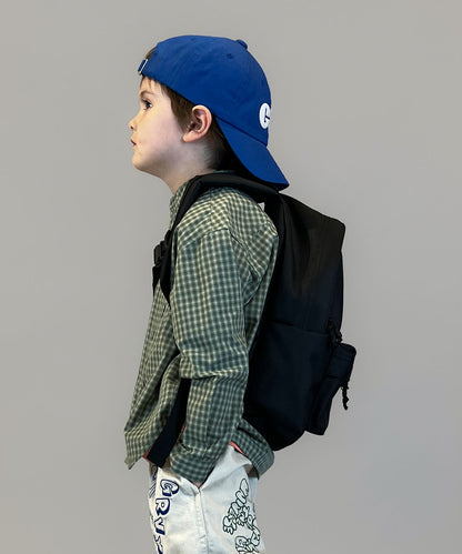 Mini Plaid BUDDY Band Collar Shirt