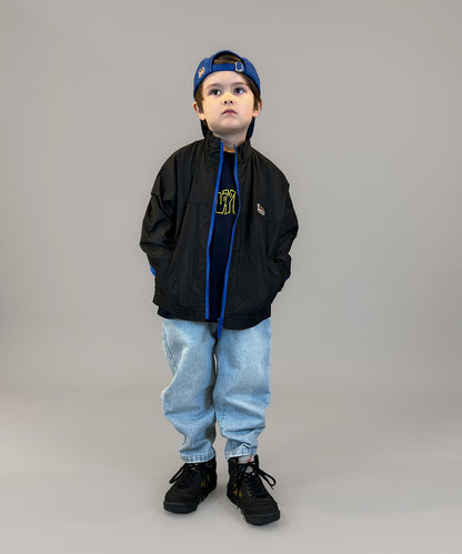 Recycled Polyester 2tone Zip Jacket