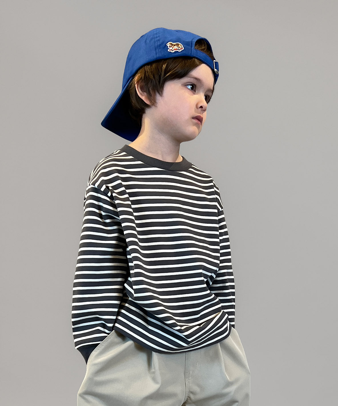 Striped GRVYCLRS L/S Tee
