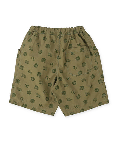 GC Patterned Side Pocket Shorts
