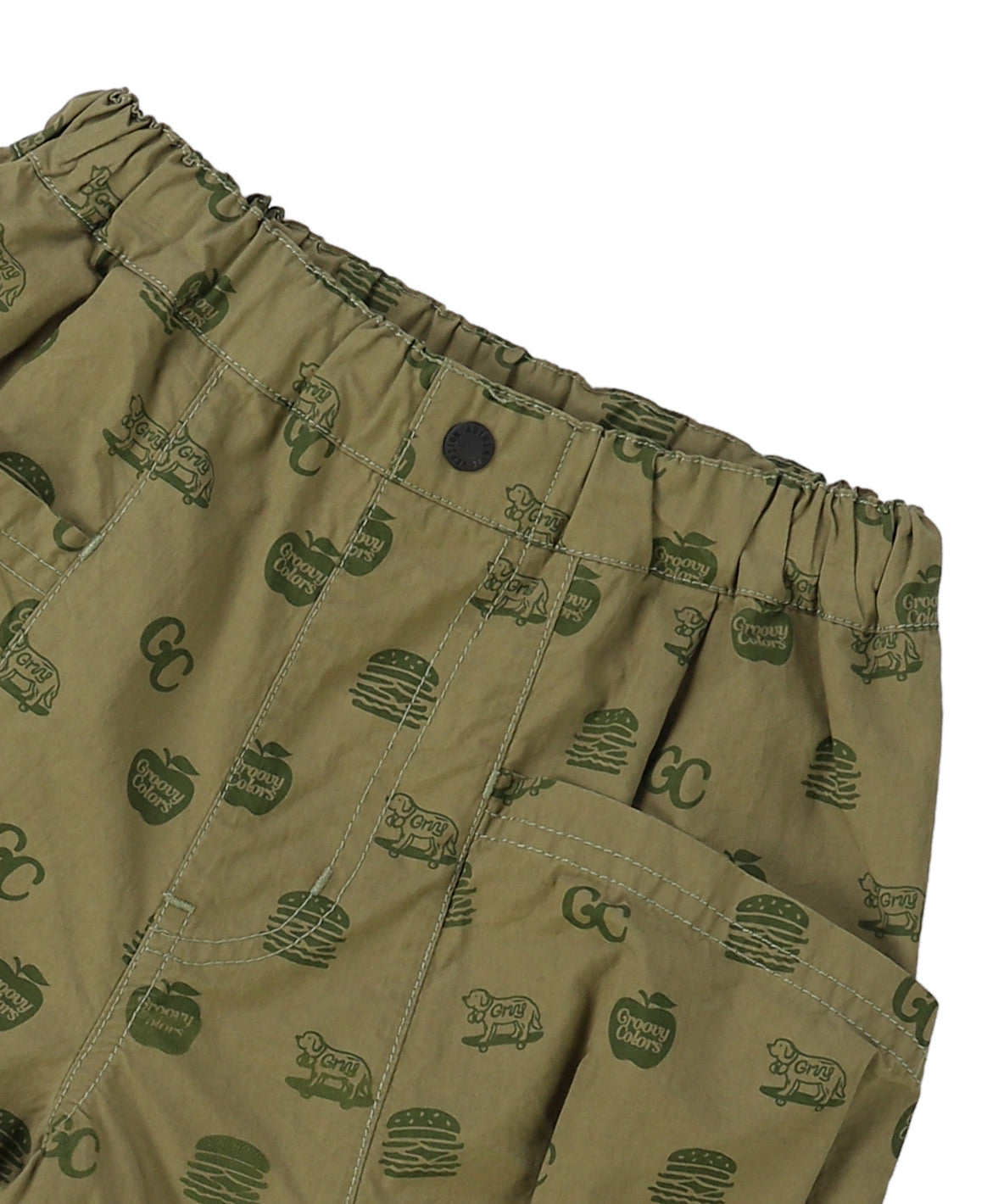 GC Patterned Side Pocket Shorts