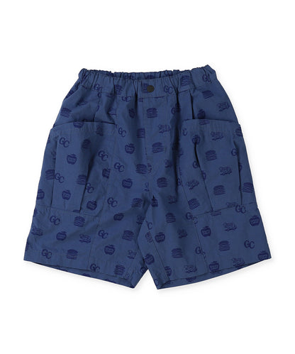 GC Patterned Side Pocket Shorts