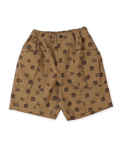 GC Patterned Side Pocket Shorts