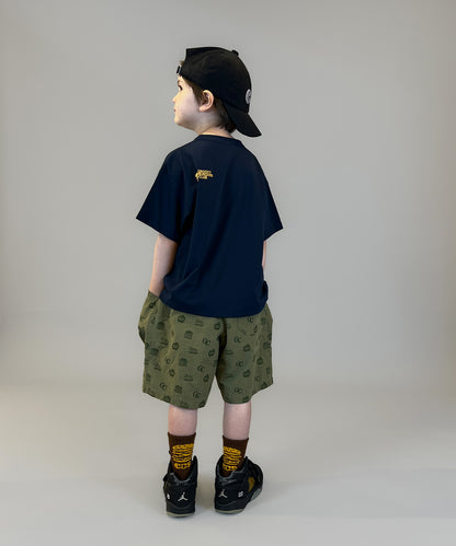 GC Patterned Side Pocket Shorts