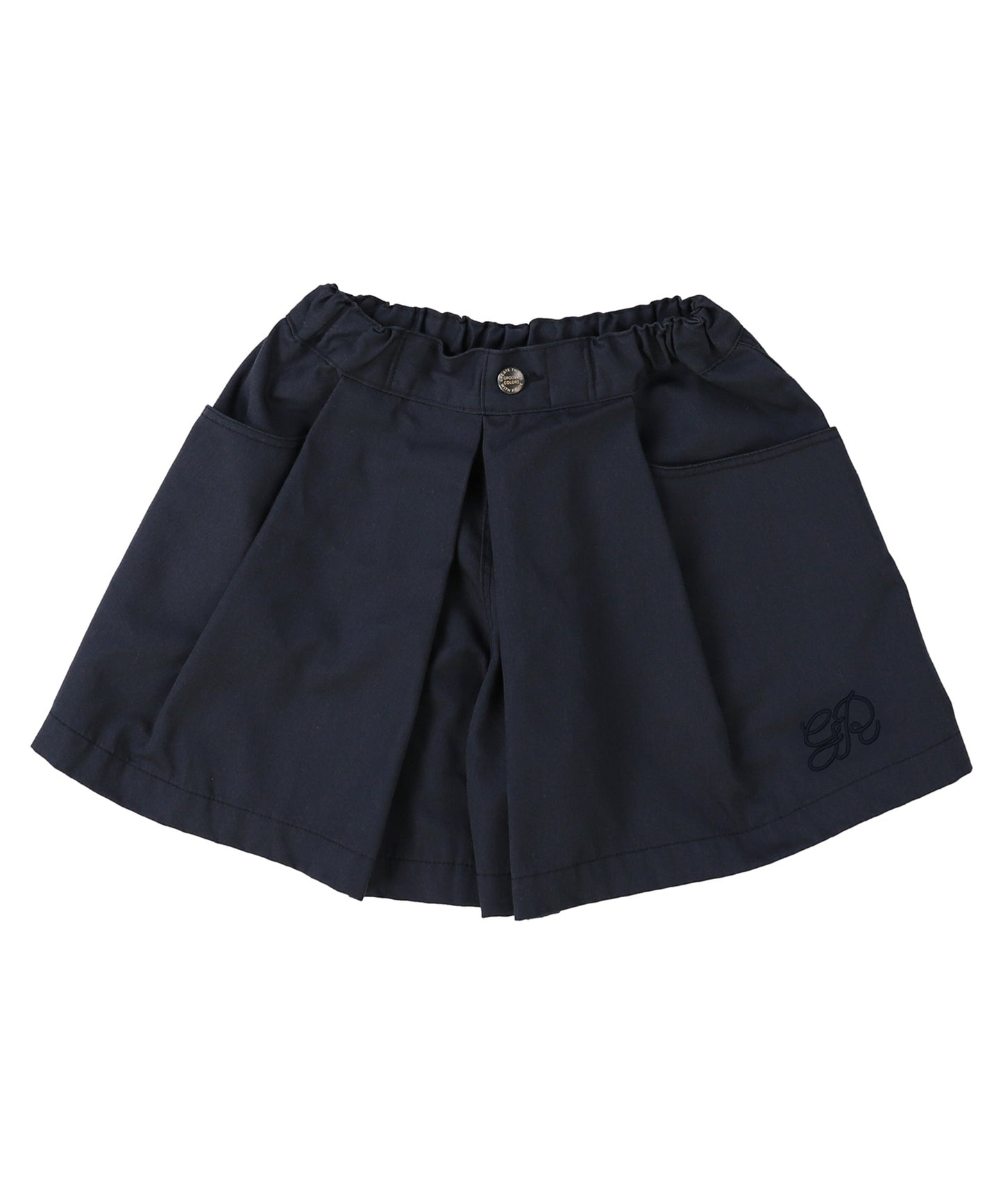 Twill Front-tuck Culottes