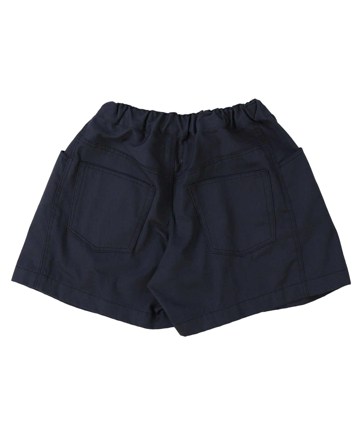 Twill Front-tuck Culottes