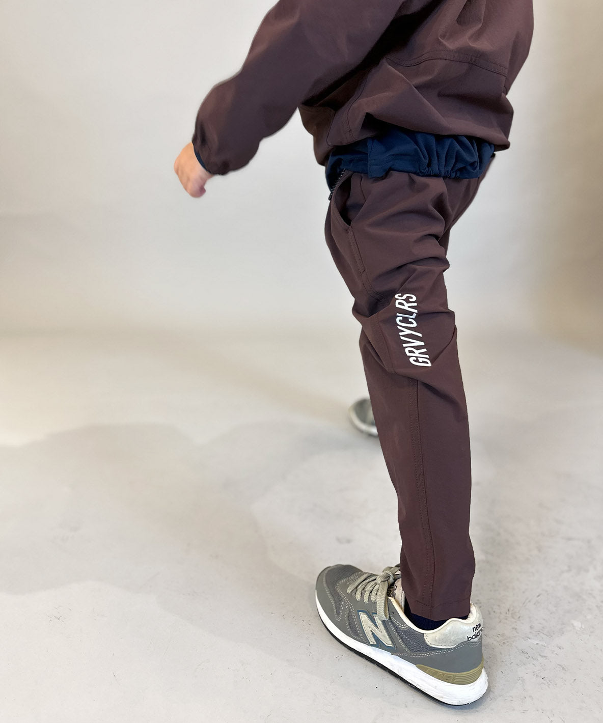 Nylon 4way stretch City Long Pants