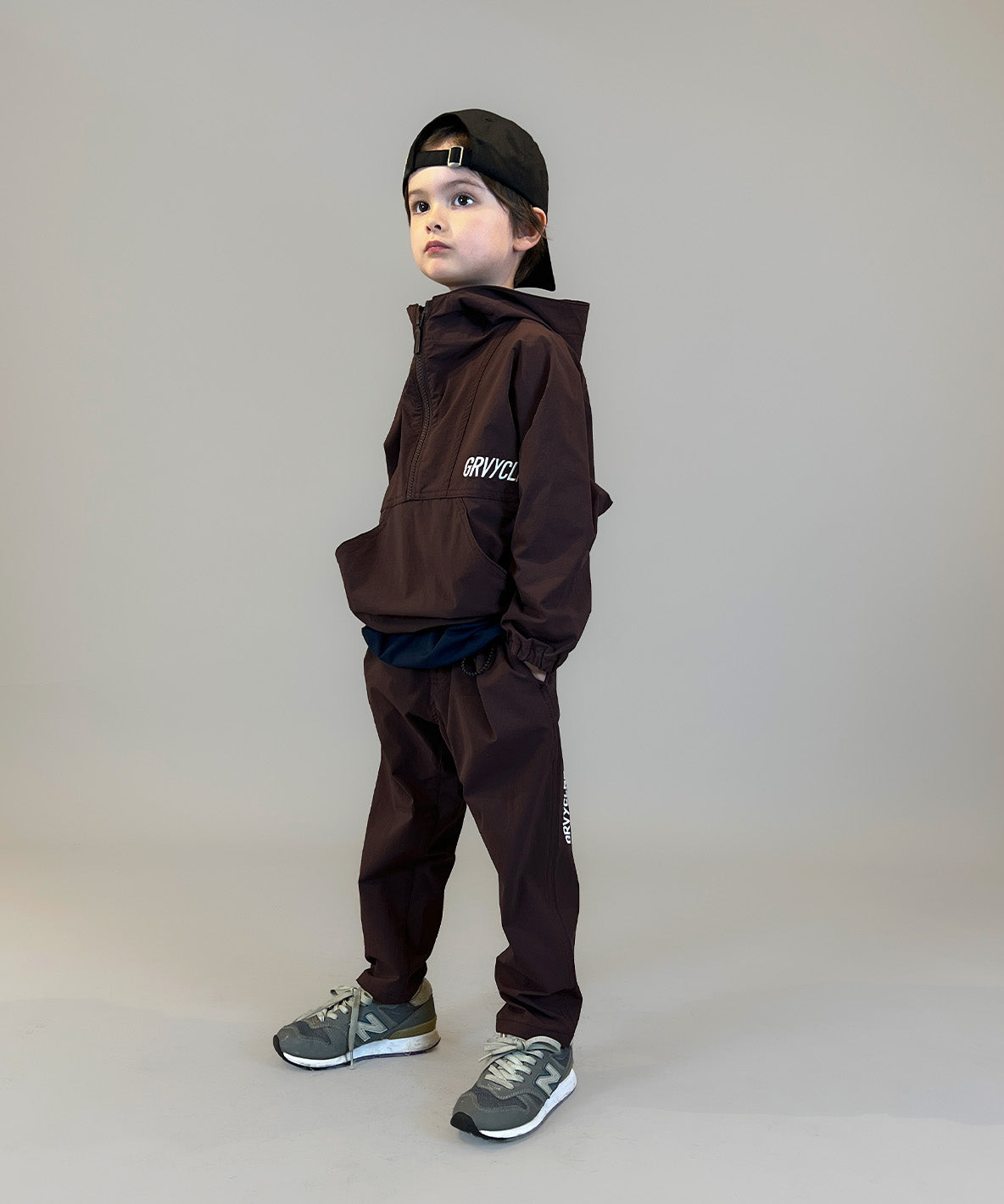 Nylon 4way stretch City Long Pants