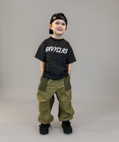 Compact Weather Cloth 2tone Long Pants