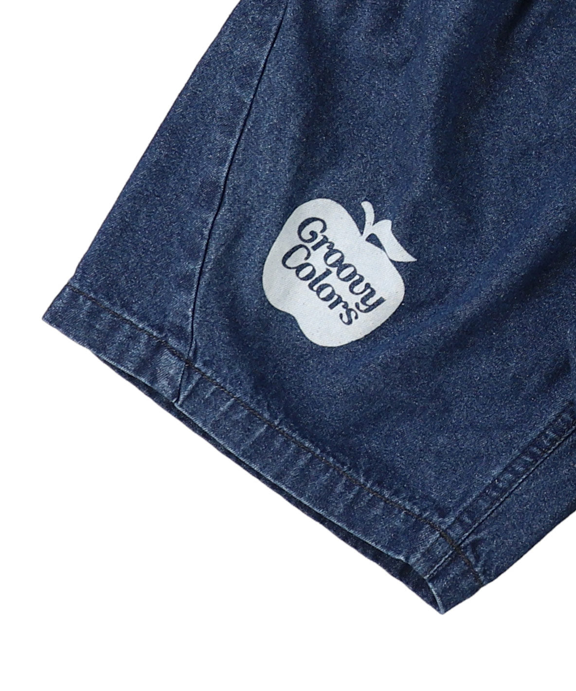 8oz Denim Graffiti Twisted Shorts