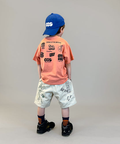 Twill Graffiti City Shorts