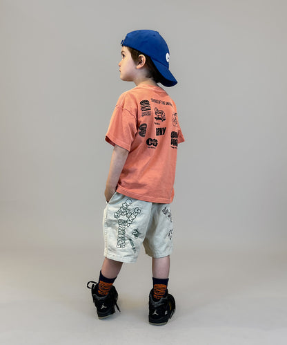 Twill Graffiti City Shorts