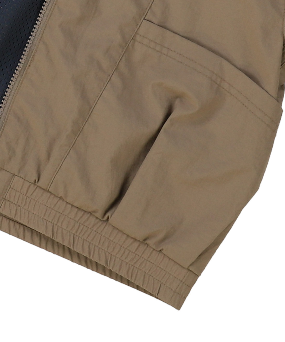 Light Shell Taffeta Zip Jacket