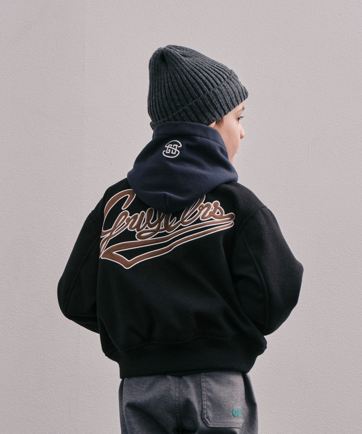 GRVYCLRS Applique Hoodie