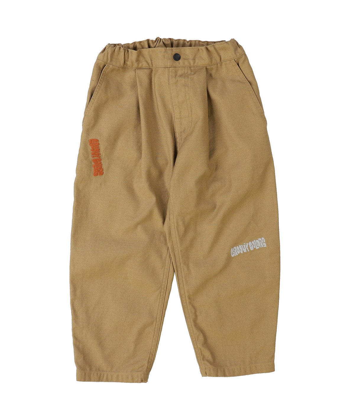 Back Satin Graffiti Balloon Pants