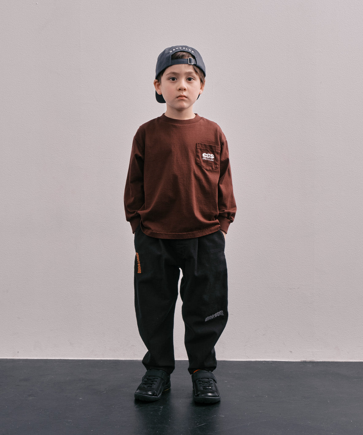 Back Satin Graffiti Balloon Pants