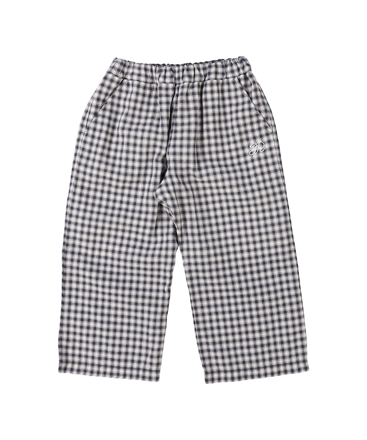 Cotton Dobby Ombre Plaid Pants