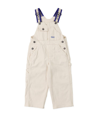 Stretchy Chino Fleece Overalls